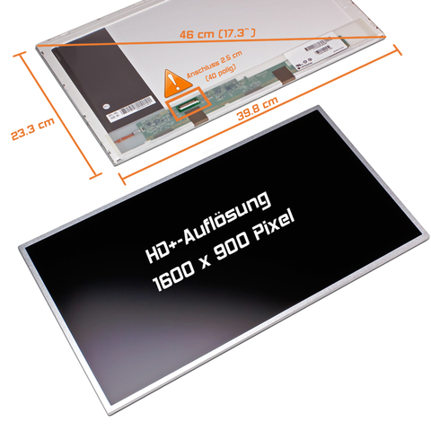 LED Display (matt) 17,3 passend für Sony Vaio SVE1712S1EB